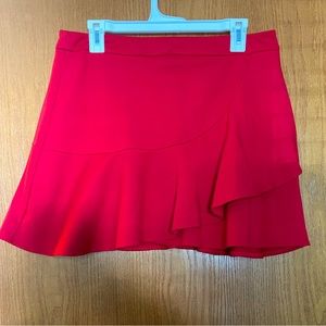 Akira red skirt size large